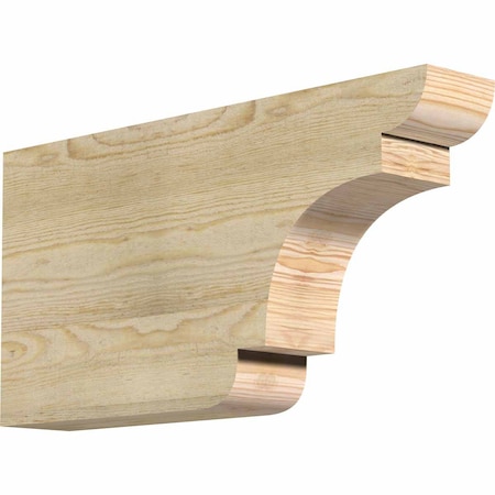 Ekena Millwork New Brighton Rough Sawn Rafter Tail, Douglas Fir, 4"W x 12"H x 24"L RFT04X12X24NEB00RDF